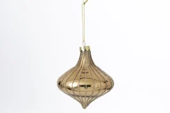 Boules De Noël|Boules De Noël<Flamant DRAKE, pendentif Noël Or