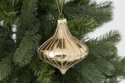 Boules De Noël|Boules De Noël<Flamant DRAKE, pendentif Noël Or