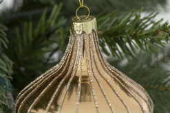 Boules De Noël|Boules De Noël<Flamant DRAKE, pendentif Noël Or