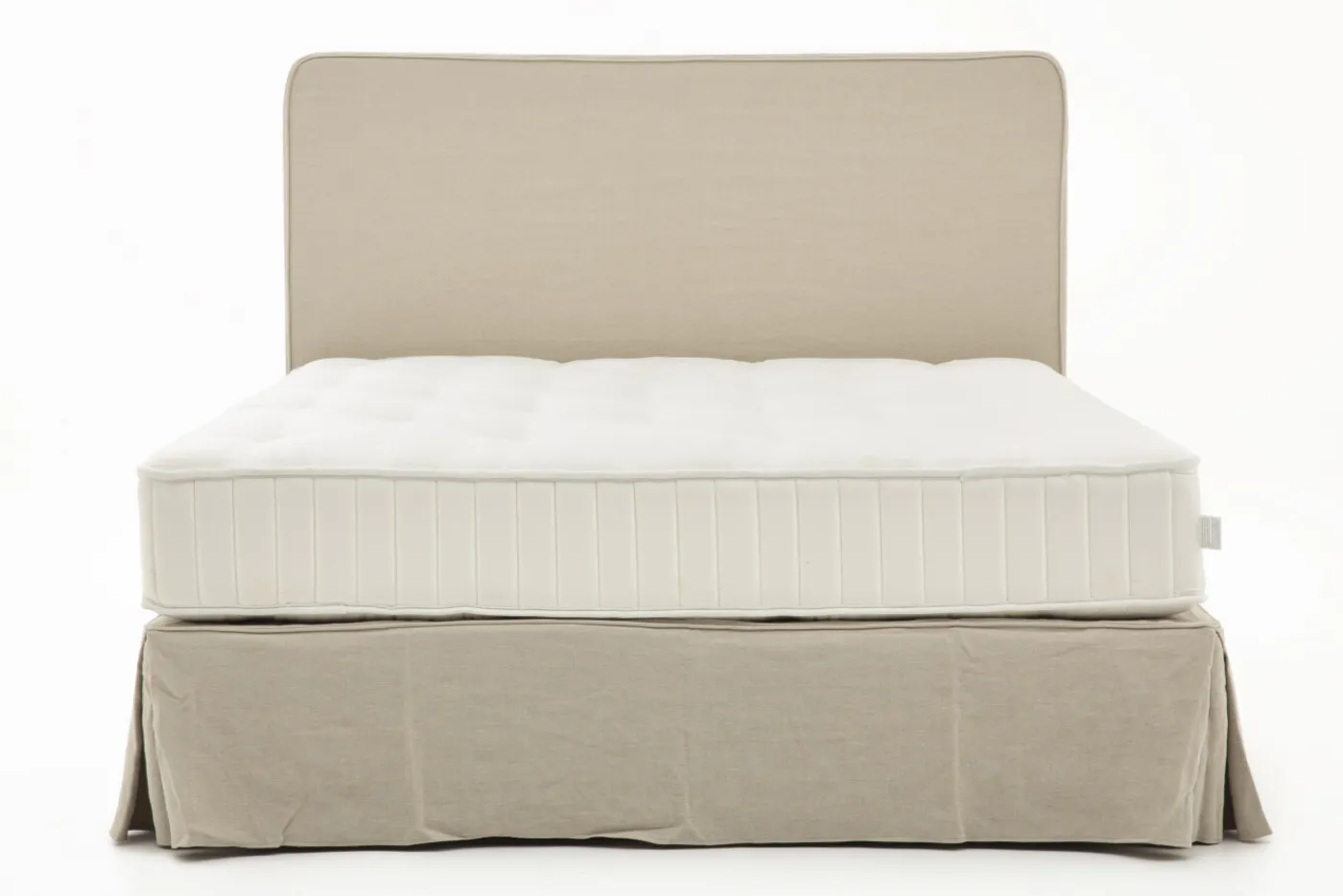 Lits|Lits<Flamant DUNCAN, lit double, avec tête de lit, couverture, 160cm