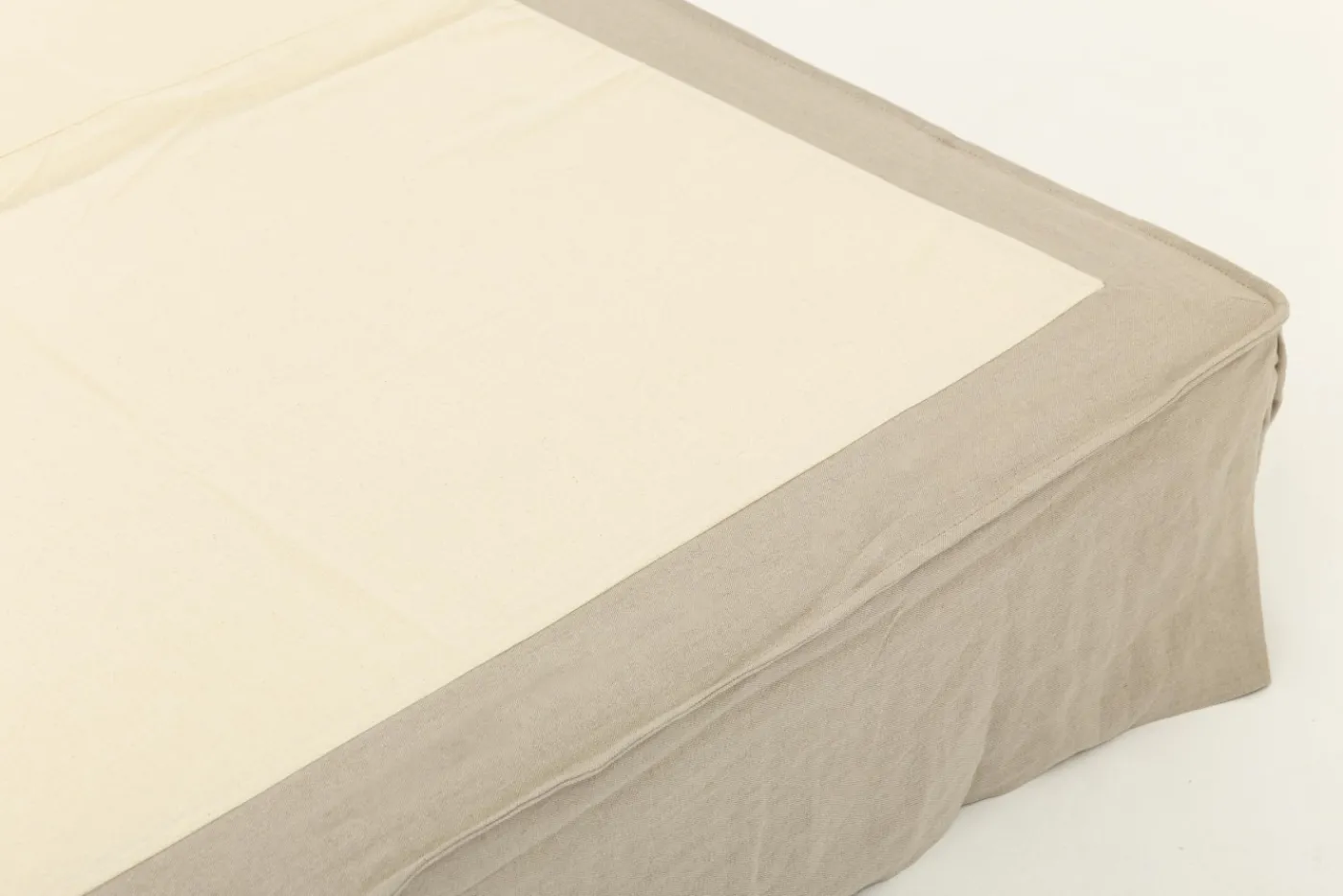 Lits|Lits<Flamant DUNCAN, lit double, avec tête de lit, couverture, 160cm