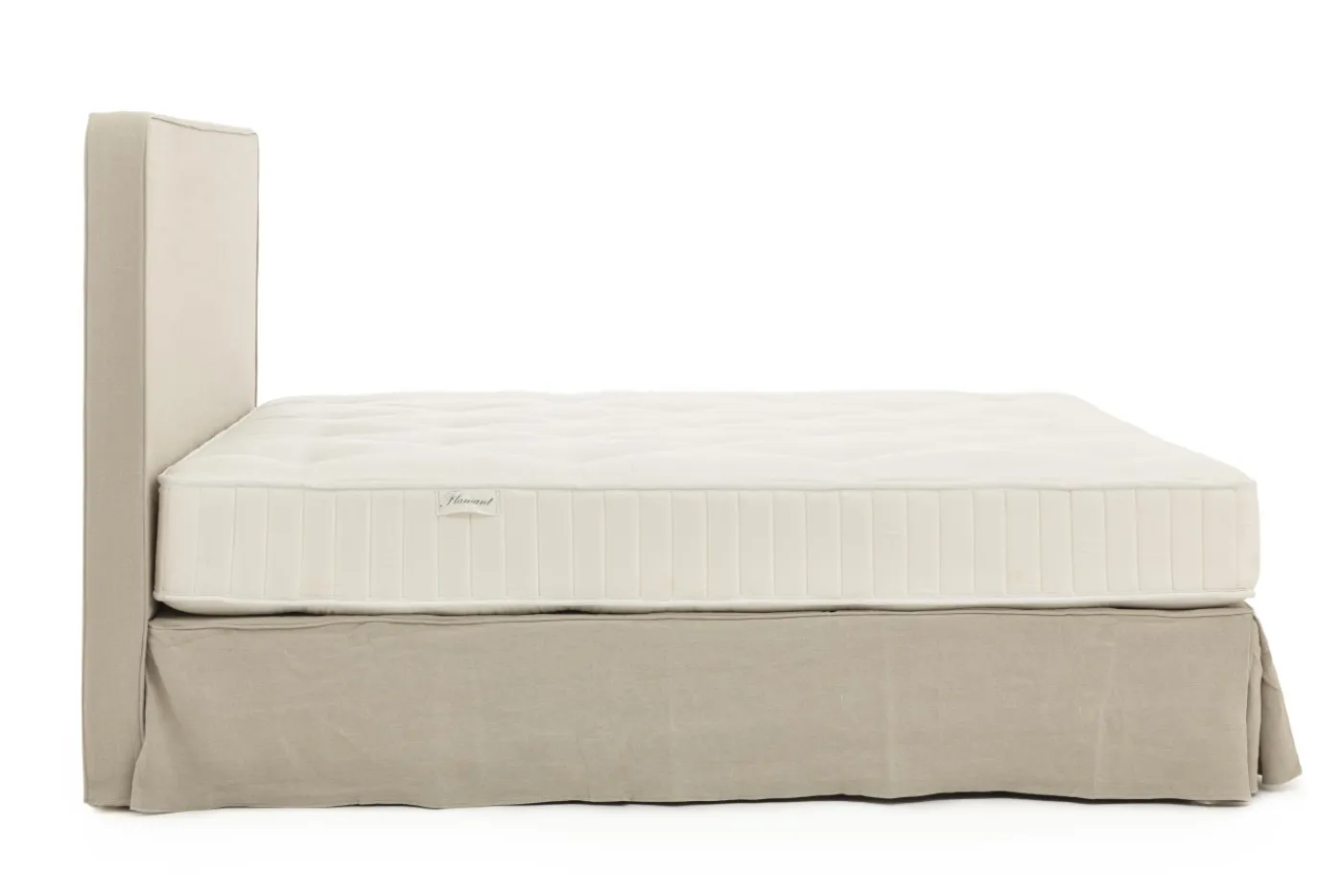 Lits|Lits<Flamant DUNCAN, lit double, avec tête de lit, couverture, 180cm