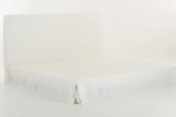 Lits|Lits<Flamant DUNCAN, lit double, avec tête de lit, couverture, 220cm