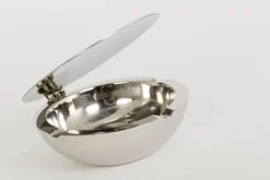 Objets Usuels|Décoration<Flamant EAMON, cendrier, L Argent