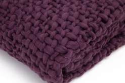 Plaids Et Couvre-Lits|Plaids Et Couvre-Lits<Flamant EINSTEIN, plaid, violet Pourpre