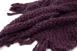 Plaids Et Couvre-Lits|Plaids Et Couvre-Lits<Flamant EINSTEIN, plaid, violet Pourpre