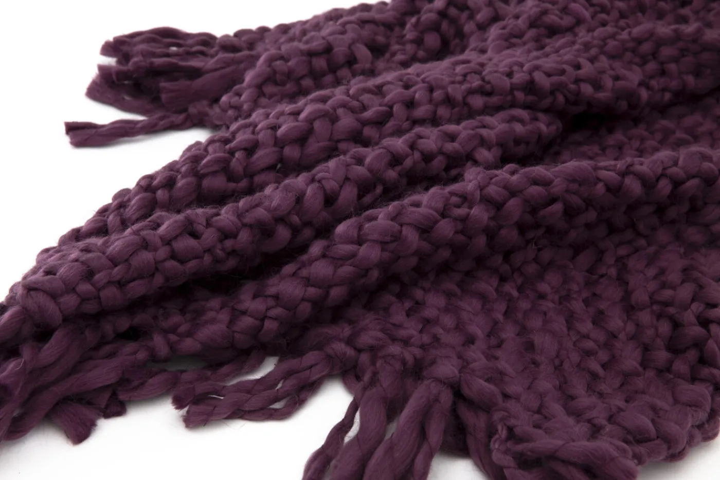 Plaids Et Couvre-Lits|Plaids Et Couvre-Lits<Flamant EINSTEIN, plaid, violet Pourpre