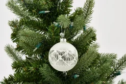 Boules De Noël|Boules De Noël<Flamant ELIAS, boule de Noël Blanc