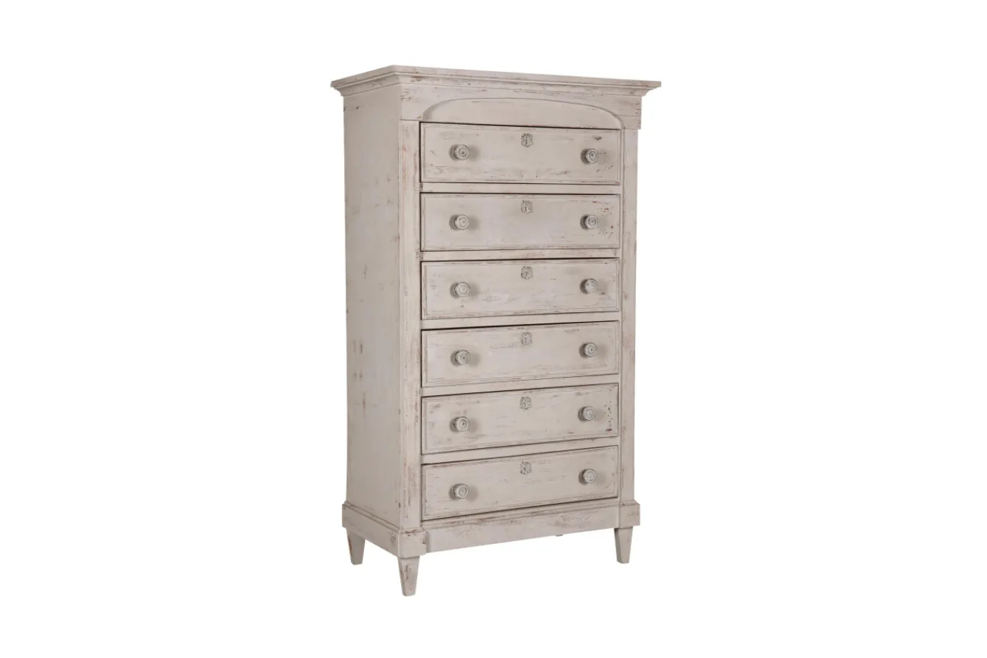Commodes|Armoires<Flamant ELISE, commode, 6 tiroirs, gris