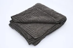 Plaids Et Couvre-Lits|Plaids Et Couvre-Lits<Flamant ELLIE, plaid, Gris