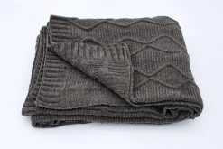 Plaids Et Couvre-Lits|Plaids Et Couvre-Lits<Flamant ELLIE, plaid, Gris