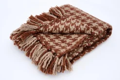 Plaids Et Couvre-Lits|Plaids Et Couvre-Lits<Flamant ELLISE, plaid, Brun
