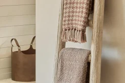 Plaids Et Couvre-Lits|Plaids Et Couvre-Lits<Flamant ELLISE, plaid, Brun
