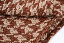 Plaids Et Couvre-Lits|Plaids Et Couvre-Lits<Flamant ELLISE, plaid, Brun