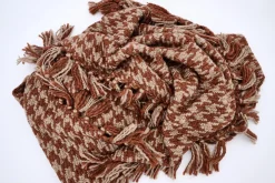 Plaids Et Couvre-Lits|Plaids Et Couvre-Lits<Flamant ELLISE, plaid, Brun