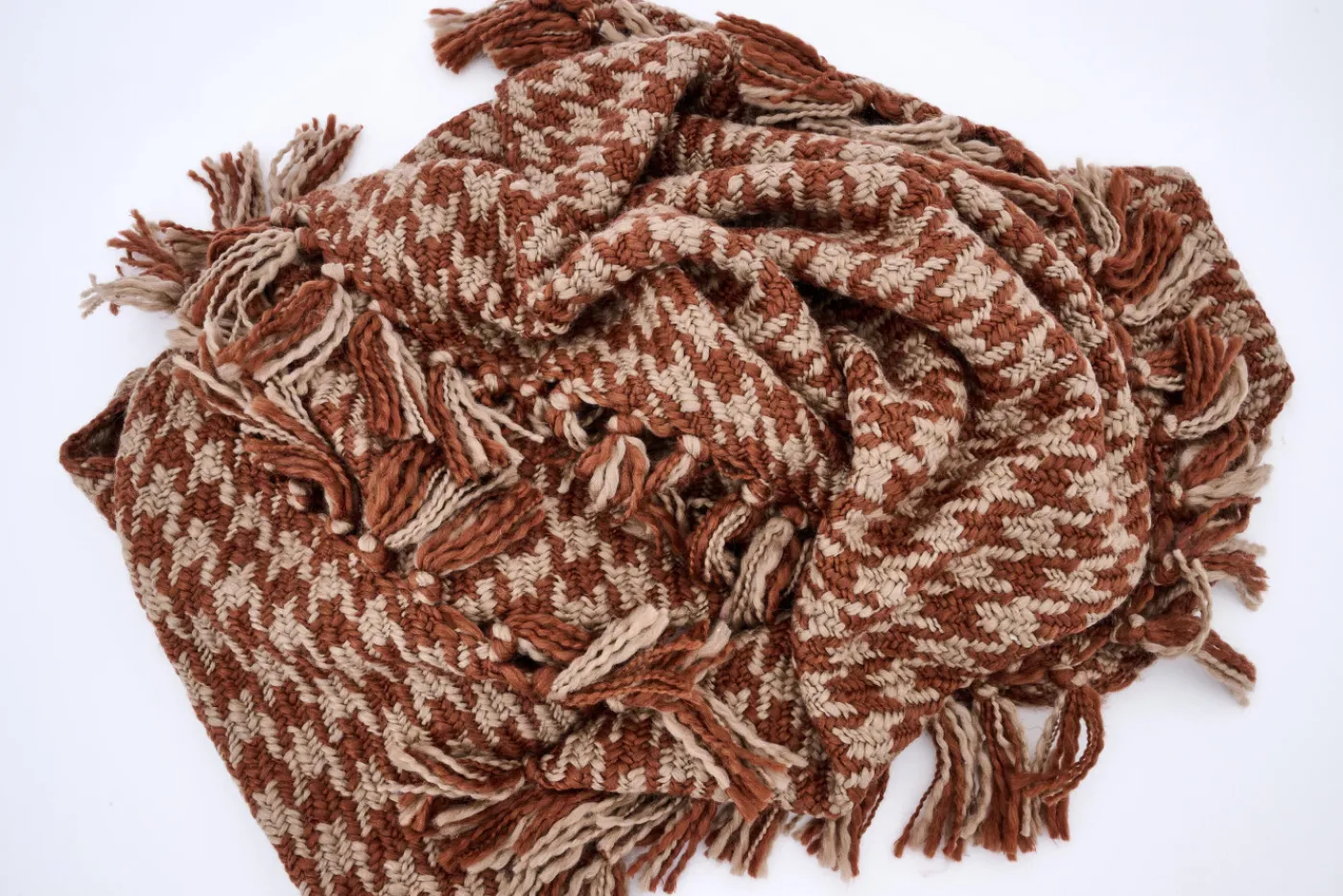 Plaids Et Couvre-Lits|Plaids Et Couvre-Lits<Flamant ELLISE, plaid, Brun