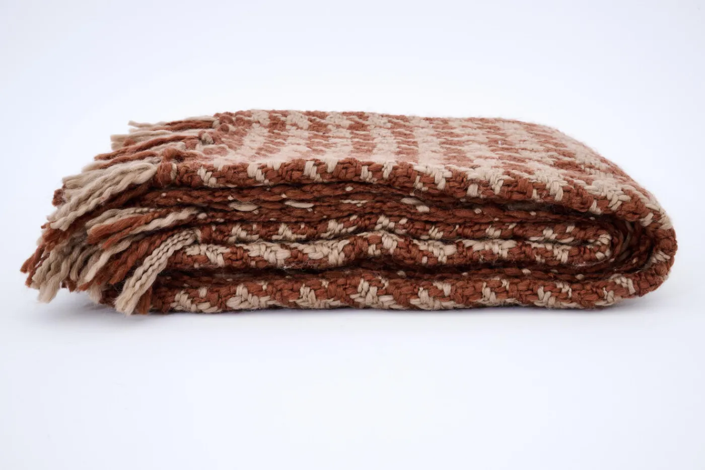 Plaids Et Couvre-Lits|Plaids Et Couvre-Lits<Flamant ELLISE, plaid, Brun