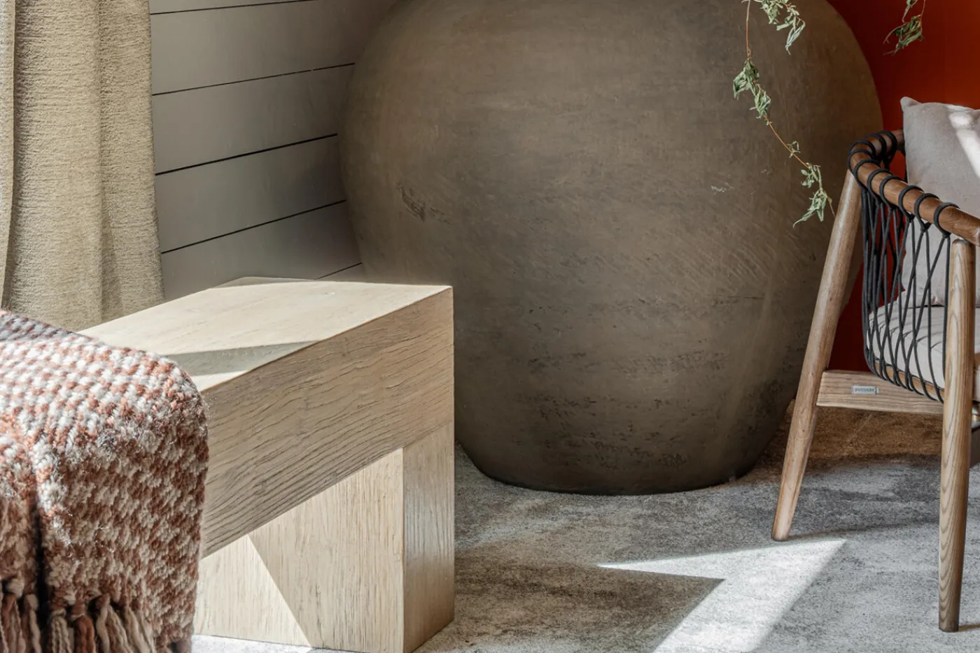 Plaids Et Couvre-Lits|Plaids Et Couvre-Lits<Flamant ELLISE, plaid, Brun