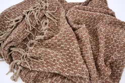 Plaids Et Couvre-Lits|Plaids Et Couvre-Lits<Flamant EMILIE, plaid, Brun