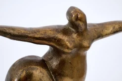 Statuettes Et Objets|Décoration<Flamant EMMANUELLE, statue, modèle 2 Brun