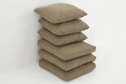 Banquettes|Fauteuils<Flamant EMPIRE, coussin set, set de 6 Brun