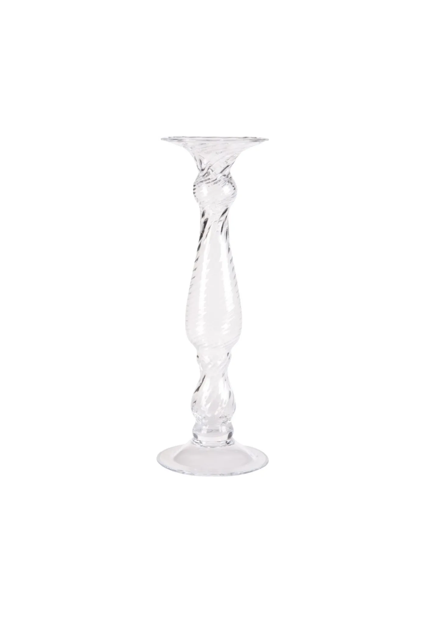 Chandeliers|Chandeliers<Flamant ERIN, bougeoir, verre tourne Transparent