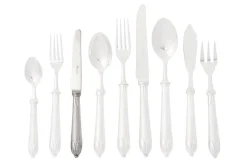 Couverts|Couverts<Flamant ETOILE, couteau à dessert Argent