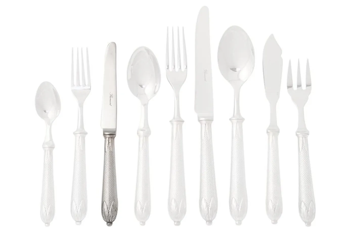 Couverts|Couverts<Flamant ETOILE, couteau à dessert Argent