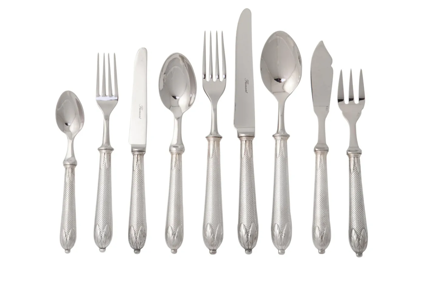 Couverts|Couverts<Flamant ETOILE, couteau à dessert Argent