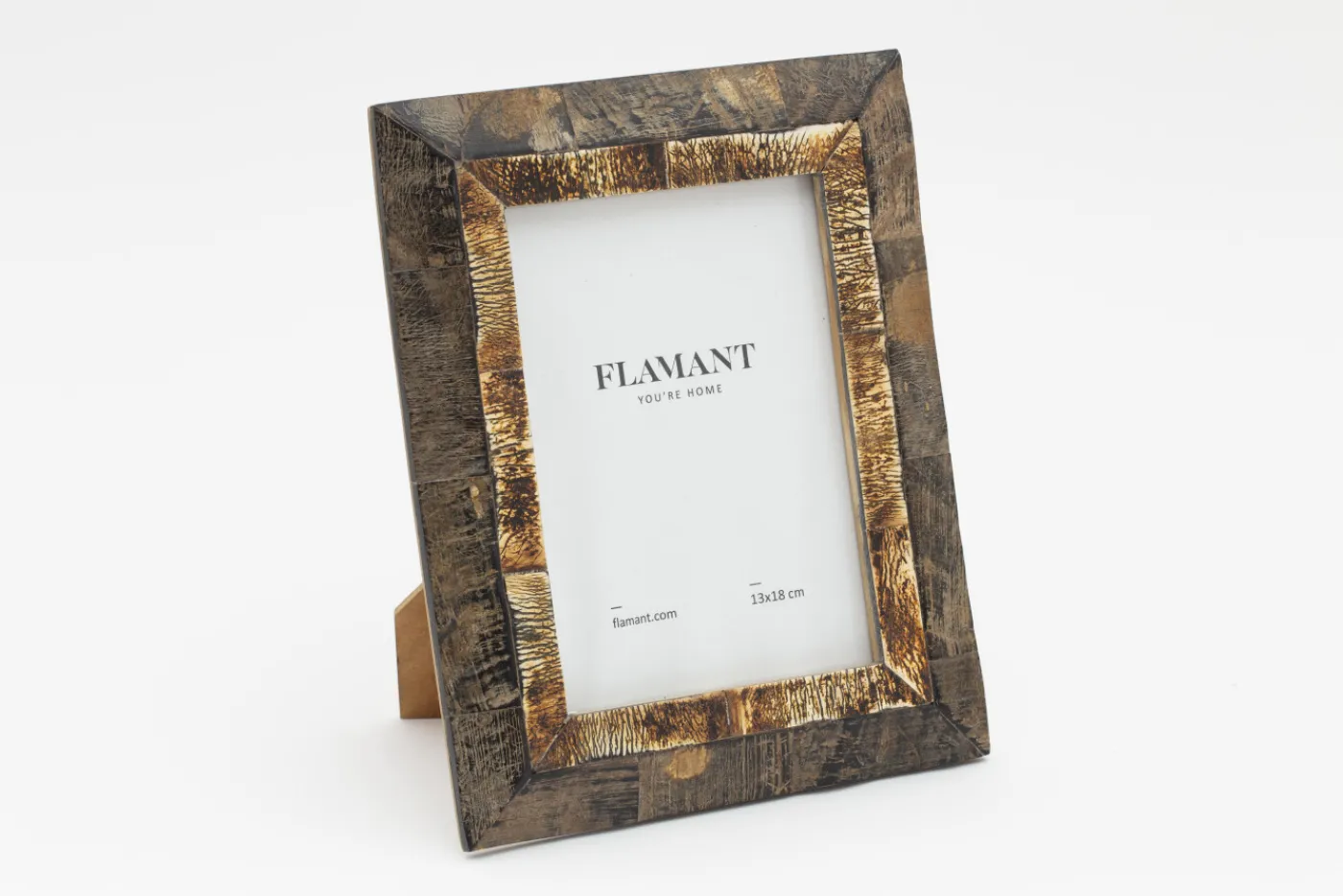 Cadres Photo|Cadres Photo<Flamant ETRO, cadre photo, corne, 13x18 Brun