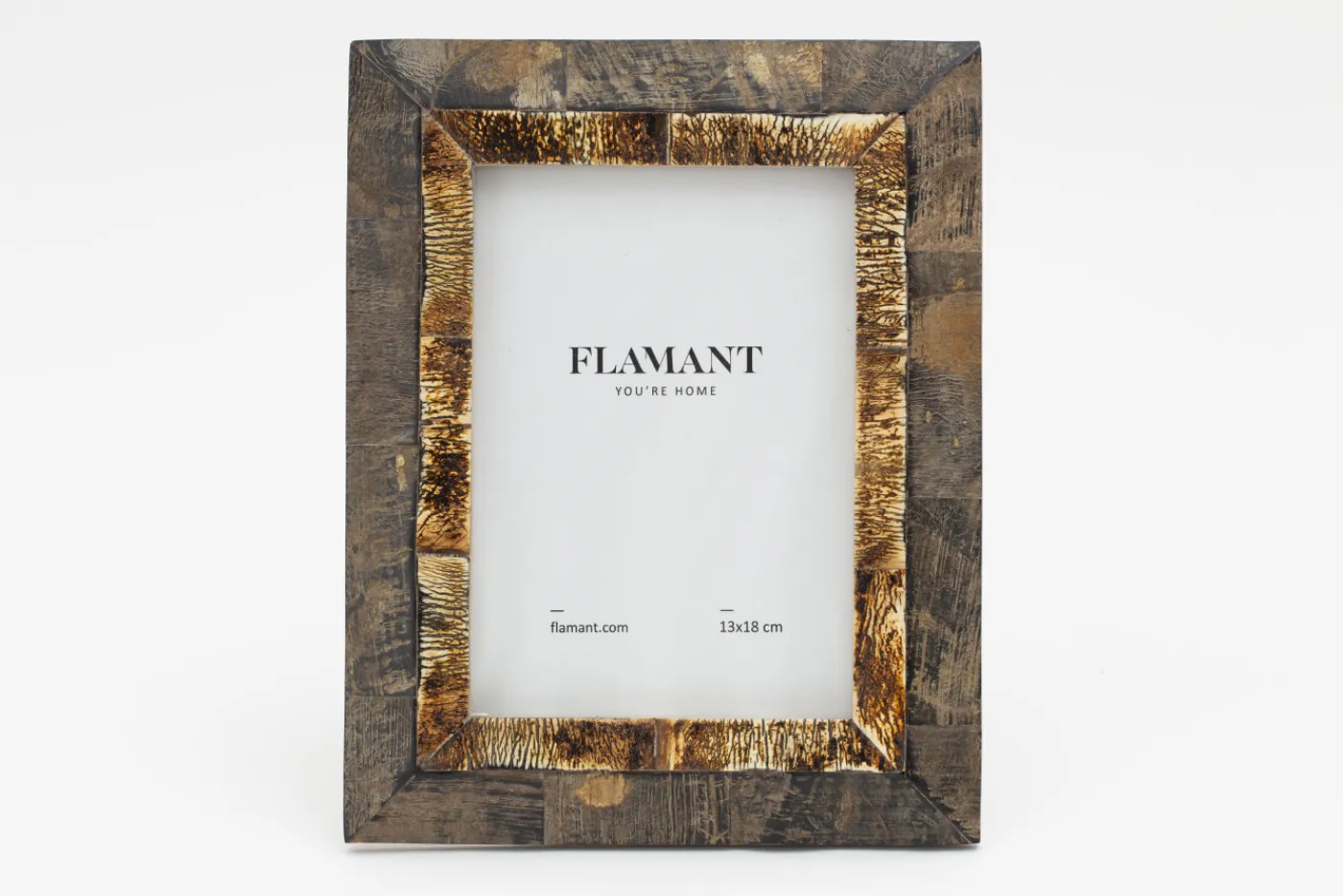 Cadres Photo|Cadres Photo<Flamant ETRO, cadre photo, corne, 13x18 Brun
