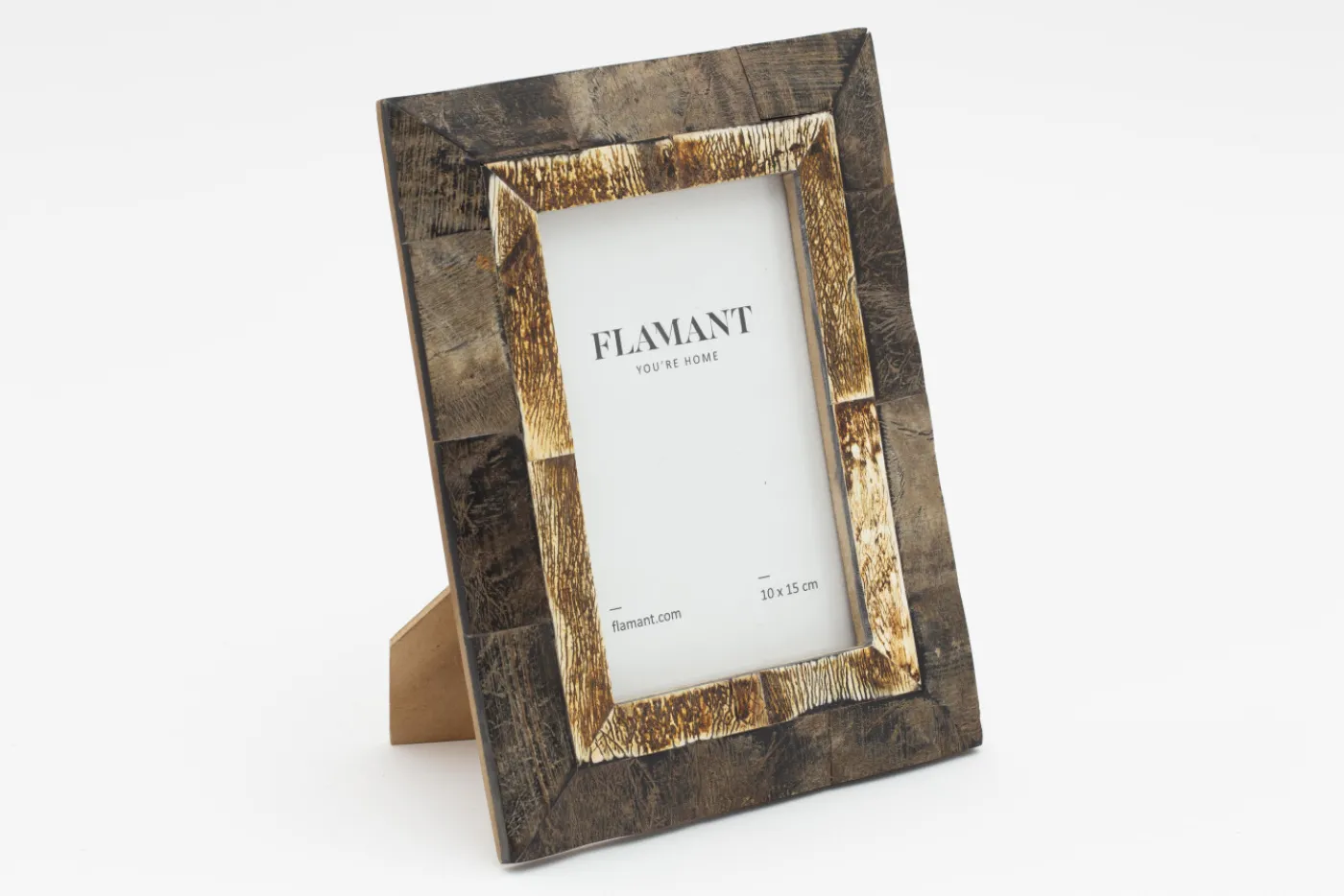 Cadres Photo|Cadres Photo<Flamant ETRO, cadre photo, corne, 10x15 Brun