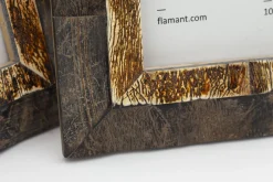 Cadres Photo|Cadres Photo<Flamant ETRO, cadre photo, corne, 10x15 Brun