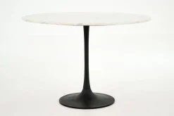 Tables|Tables De Salle À Manger<Flamant FANO, table de salle à manger, ronde, marbre blanc Mixte
