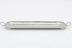 Plateaux|Accessoires<Flamant FERMONT, plateau, rectangulaire, nickel Argent