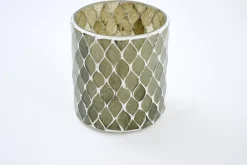 Porte Bougie, Chauffe-Plats Et Photophores|Porte Bougie, Chauffe-Plats Et Photophores<Flamant FILIGRAN, photophore, verre, S Vert
