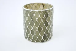 Porte Bougie, Chauffe-Plats Et Photophores|Porte Bougie, Chauffe-Plats Et Photophores<Flamant FILIGRAN, photophore, verre, S Vert