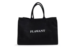 Jeux De Société Et Lifestyle|Décoration<Flamant BAG, sac de courses, jute, Noir