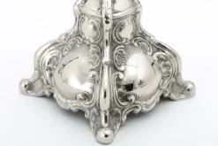 Chandeliers|Chandeliers<Flamant FLORENCE, bougeoir, plaqué nickel Argent