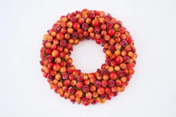 Couronnes De Noël|Couronnes De Noël<Flamant FLORIE, guirlande, L Orange