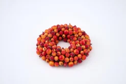 Couronnes De Noël|Couronnes De Noël<Flamant FLORIE, guirlande, S Orange