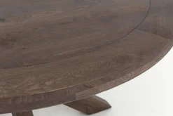 Tables|Tables De Salle À Manger<Flamant FORINO, table de salle à manger, chêne fumé, ronde, 110 cm