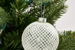 Boules De Noël|Boules De Noël<Flamant FOZZ, boule de Noël Blanc