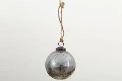 Boules De Noël|Boules De Noël<Flamant FOZZY, boule de Noël, M Gris