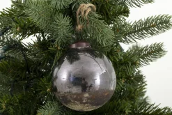 Boules De Noël|Boules De Noël<Flamant FOZZY, boule de Noël, M Gris