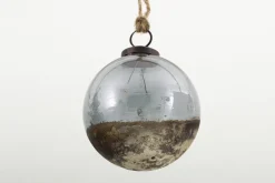 Boules De Noël|Boules De Noël<Flamant FOZZY, boule de Noël, S Gris
