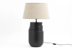 Lampes|Lampes De Table Et De Bureau<Flamant FRANCESCA, lampe de table, métal, L Brun