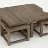 Tables De Salon|Tables De Salon<Flamant GASTON, table basse, avec 4 tabourets, orme