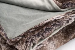 Plaids Et Couvre-Lits|Plaids Et Couvre-Lits<Flamant GEORGINA, plaid, fausse fourrure Mixte