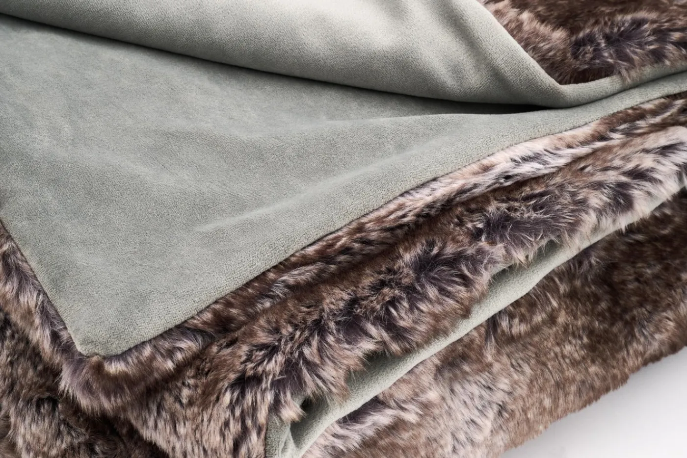 Plaids Et Couvre-Lits|Plaids Et Couvre-Lits<Flamant GEORGINA, plaid, fausse fourrure Mixte